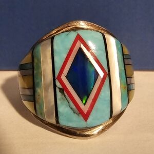 Turquoise Native American style ring